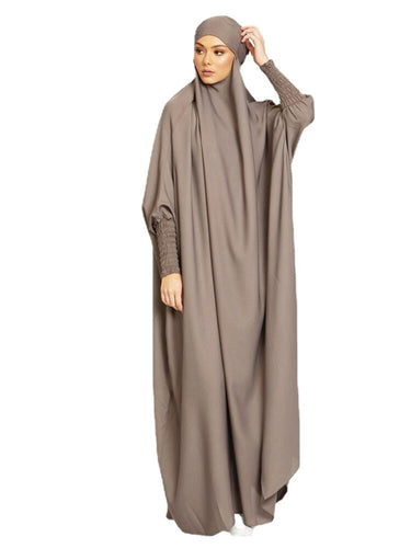 Abaya Hiver Voile Integré